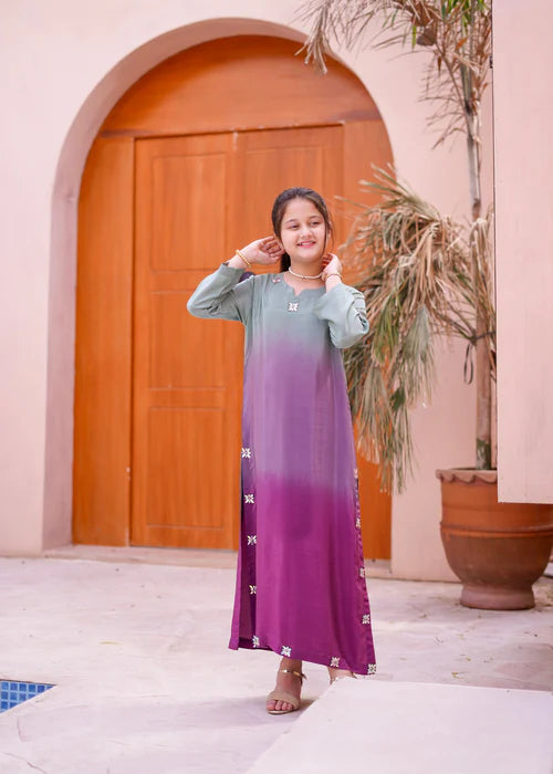 Ombre Grace Kids Maxi Dress