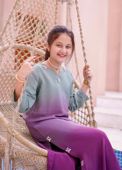 Ombre Grace Kids Maxi Dress