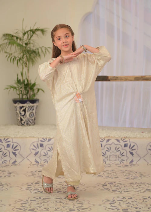 Ivory Glow Kaftan