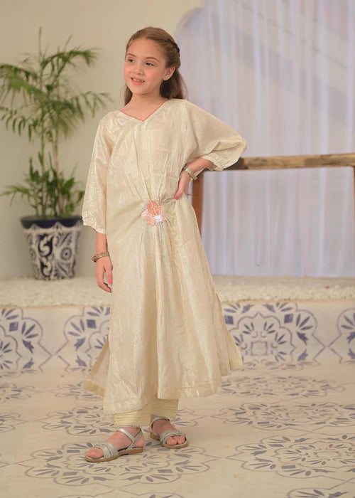 Ivory Glow Kaftan